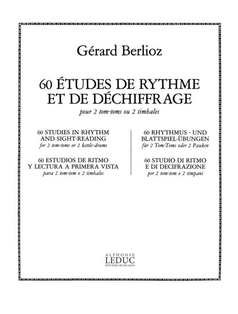 60 Etudes de Rythme et de Dechiffrage